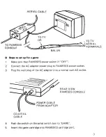 Preview for 5 page of Hanimex Rameses HVC 6502 Manual