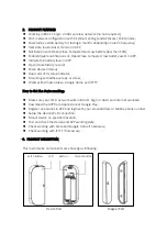 Предварительный просмотр 2 страницы Hank HKSWL-DWS08 User Manual