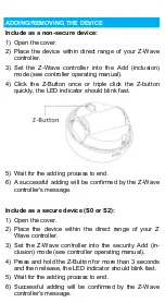 Предварительный просмотр 7 страницы Hank HKZW-MS02-V1.0 User Manual