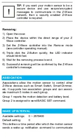 Предварительный просмотр 8 страницы Hank HKZW-MS02-V1.0 User Manual