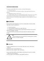 Preview for 6 page of Hank HKZW-MS08 User Manual