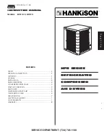 HANKISON HPR Series Instruction Manual preview