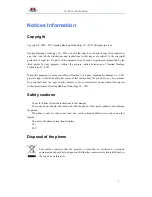 Preview for 2 page of Hanlong UC803(P) User Manual