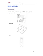 Предварительный просмотр 6 страницы Hanlong UC803 User Manual