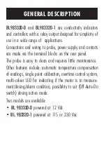 Preview for 3 page of Hanna Instruments BL 983320-0 User Manual