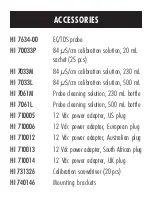 Предварительный просмотр 10 страницы Hanna Instruments BL 983320-0 User Manual