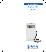 Предварительный просмотр 1 страницы Hanna Instruments Checktemp Dip HI98539 Instruction Manual