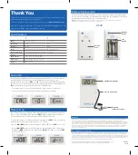 Предварительный просмотр 2 страницы Hanna Instruments Checktemp Dip HI98539 Instruction Manual