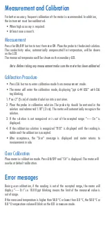 Preview for 6 page of Hanna Instruments DiST 2 User Manual