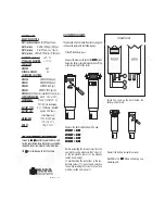 Preview for 2 page of Hanna Instruments DiST Series Manual