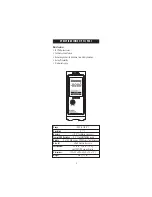 Preview for 4 page of Hanna Instruments Foodcare HI 9241 Instruction Manual