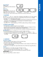 Preview for 7 page of Hanna Instruments HALO2 HI9810442 Instruction Manual