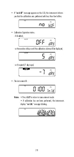 Preview for 20 page of Hanna Instruments HI 2221 Instruction Manual