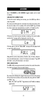 Preview for 21 page of Hanna Instruments HI 2221 Instruction Manual