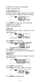 Preview for 25 page of Hanna Instruments HI 2221 Instruction Manual