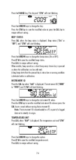 Preview for 26 page of Hanna Instruments HI 2221 Instruction Manual