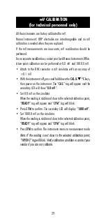 Preview for 29 page of Hanna Instruments HI 2221 Instruction Manual