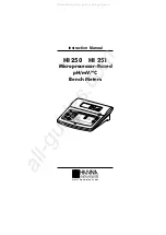 Hanna Instruments HI 250 Instruction Manual preview