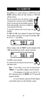 Preview for 22 page of Hanna Instruments HI 2550 Instruction Manual