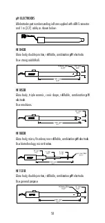 Preview for 58 page of Hanna Instruments HI 2550 Instruction Manual