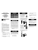 Hanna Instruments HI 38014 Instruction Manual preview