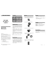 Hanna Instruments HI 3833 Instruction Manual preview