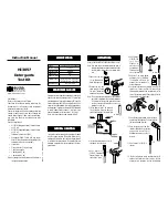 Предварительный просмотр 1 страницы Hanna Instruments HI 3857 Instruction Manual