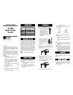 Preview for 1 page of Hanna Instruments HI 3859 Instruction Manual