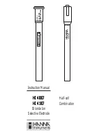 Hanna Instruments HI 4007 Instruction Manual preview