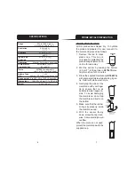 Preview for 4 page of Hanna Instruments HI 8043 Instruction Manual