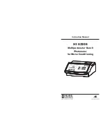 Hanna Instruments HI 83208 Instruction Manual preview