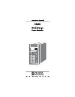 Hanna Instruments HI 8410 Instruction Manual preview