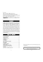 Preview for 2 page of Hanna Instruments HI 8424 Instruction Manual