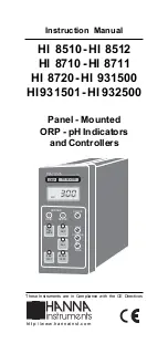 Preview for 3 page of Hanna Instruments HI 8510 Instruction Manual