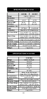 Preview for 35 page of Hanna Instruments HI 8510 Instruction Manual