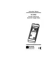 Preview for 1 page of Hanna Instruments HI 9142 Instruction Manual