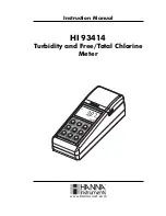 Hanna Instruments HI 93414 Instruction Manual preview