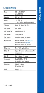 Preview for 9 page of Hanna Instruments HI 93703-11 Instruction Manual