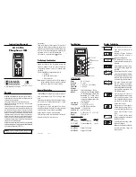 Preview for 1 page of Hanna Instruments HI 93706 Instruction Manual