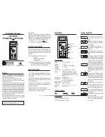 Preview for 1 page of Hanna Instruments HI 93713 Instruction Manual