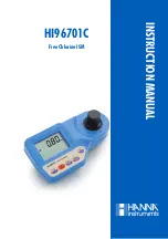 Hanna Instruments HI 96701C Instruction Manual preview