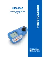 Hanna Instruments HI 96717C Instruction Manual preview