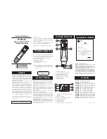 Preview for 1 page of Hanna Instruments HI 98121 Instruction Manual