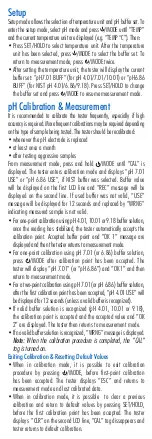 Preview for 5 page of Hanna Instruments HI 98129 User Manual