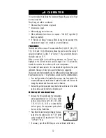 Preview for 12 page of Hanna Instruments HI 98171 Instruction Manual