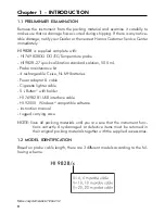 Preview for 8 page of Hanna Instruments HI 9828 Instruction Manual