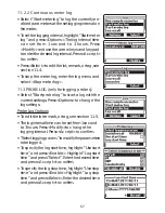 Preview for 67 page of Hanna Instruments HI 9829 Instruction Manual