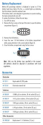 Preview for 7 page of Hanna Instruments HI 98311 User Manual