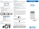 Preview for 2 page of Hanna Instruments HI148 Series Instruction Manual