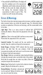 Предварительный просмотр 5 страницы Hanna Instruments HI781 User Manual